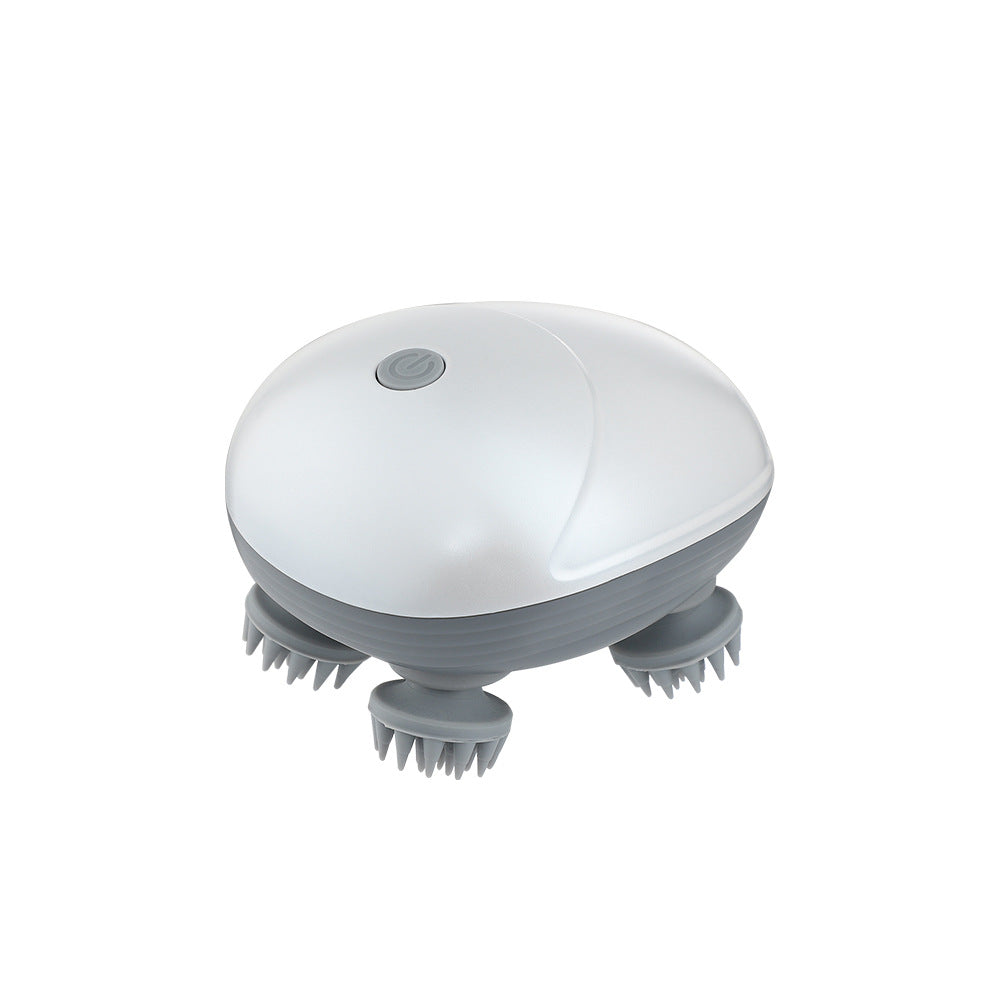 Head massager for relaxing scalp massage and daily wellness routines