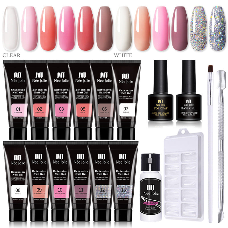 Nail Art Solid Extension Kit