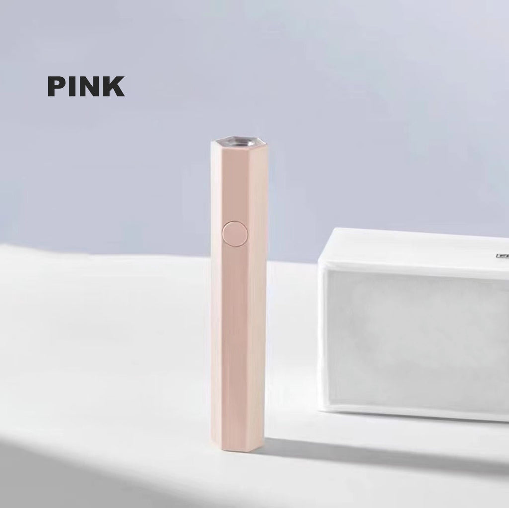 Mini UV LED nail light for quick and convenient nail drying