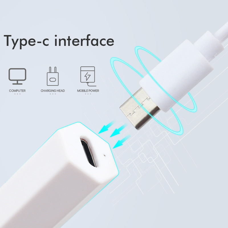 Compact UV LED nail curing lamp for nail art use