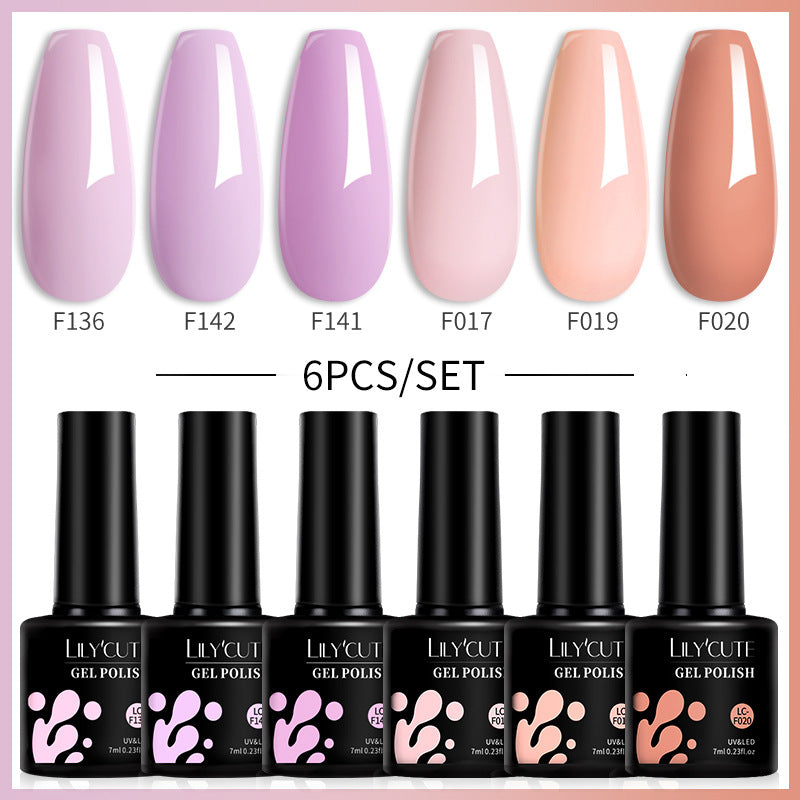 Fashionable and Trendy Nail Polish Adhesive Complete Set