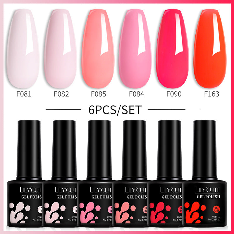 Fashionable and Trendy Nail Polish Adhesive Complete Set