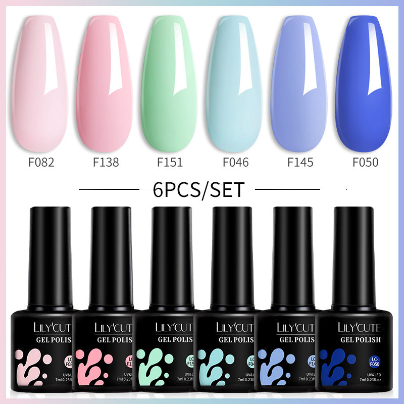 Fashionable and Trendy Nail Polish Adhesive Complete Set