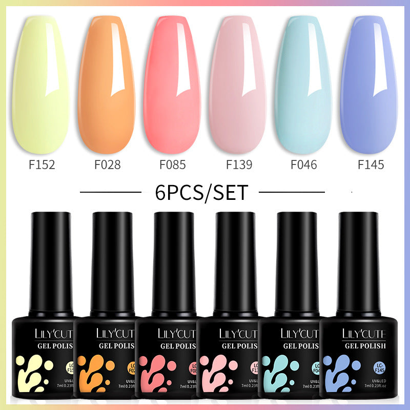 Fashionable and Trendy Nail Polish Adhesive Complete Set