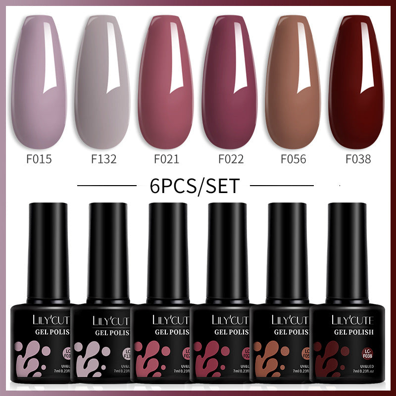Fashionable and Trendy Nail Polish Adhesive Complete Set