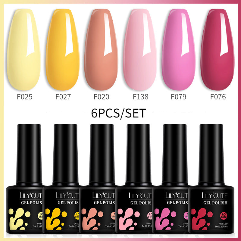 Fashionable and Trendy Nail Polish Adhesive Complete Set