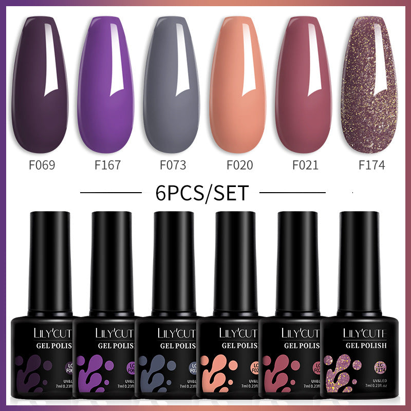 Fashionable and Trendy Nail Polish Adhesive Complete Set