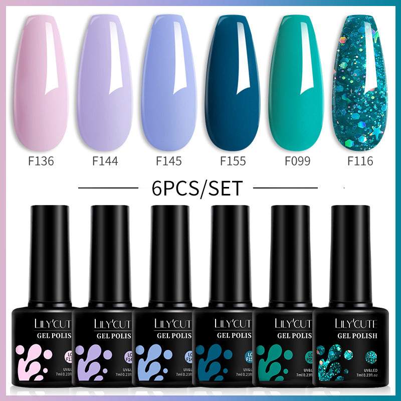 Fashionable and Trendy Nail Polish Adhesive Complete Set