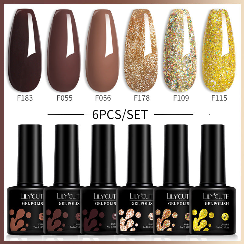 Fashionable and Trendy Nail Polish Adhesive Complete Set