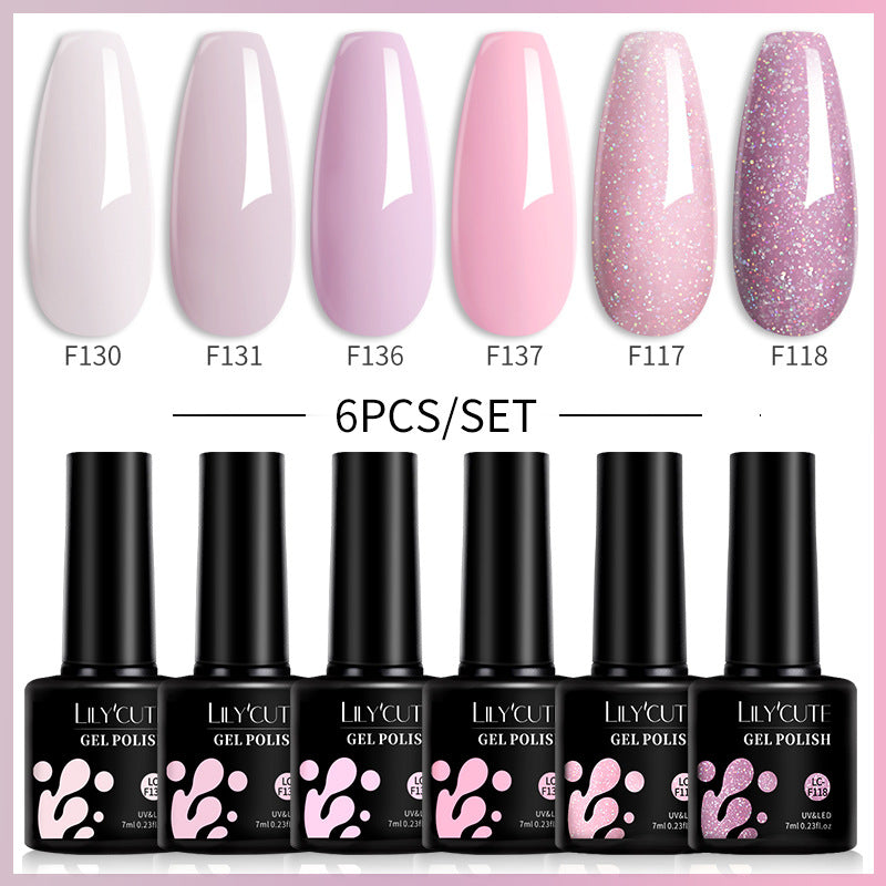 Fashionable and Trendy Nail Polish Adhesive Complete Set
