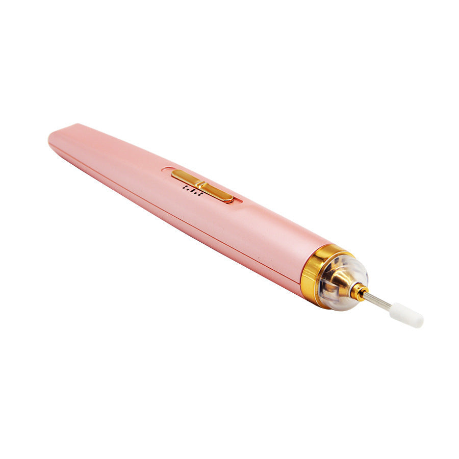 Electric manicure nail grinder with lightweight ergonomic design