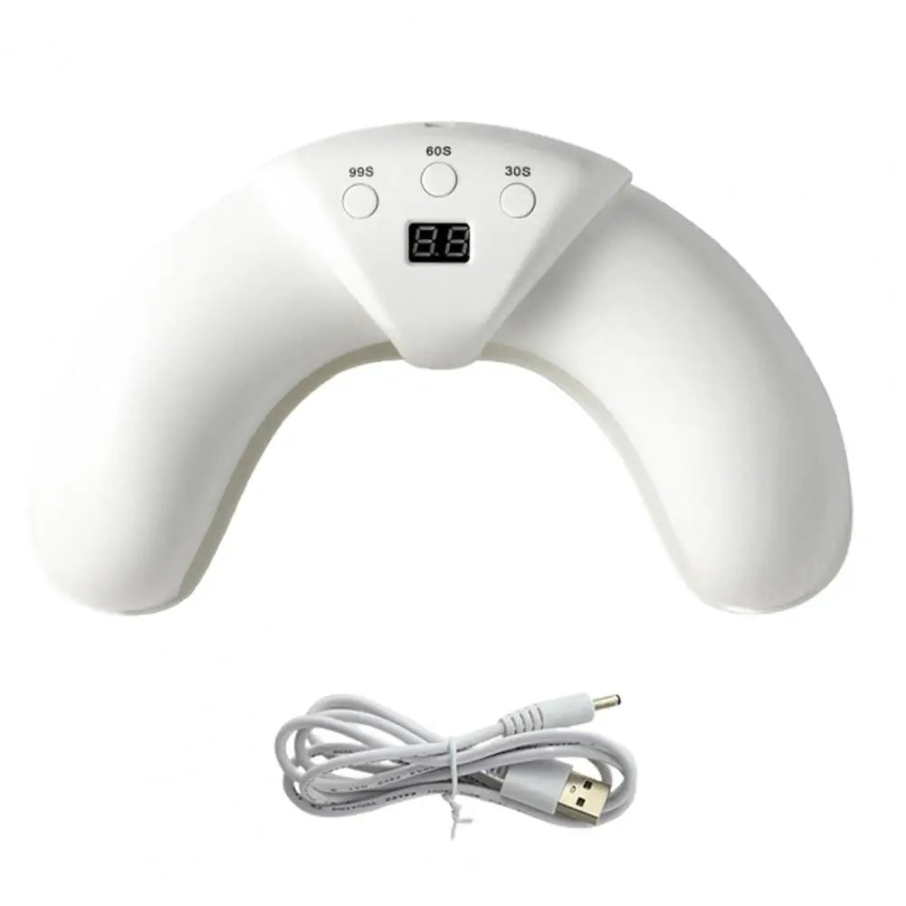 Lightweight foldable UV nail lamp for travel and daily use