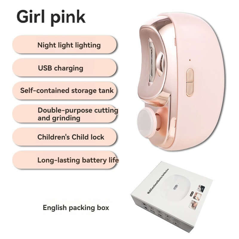 Electric manicure and pedicure tool for home and salon use