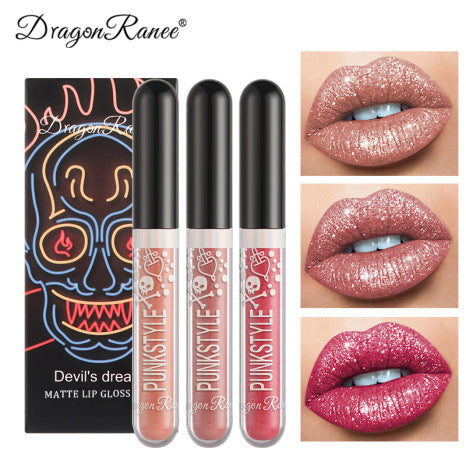 Three-Piece Lip Gloss Set – Mini Lip Gloss Trio, 2ml Each