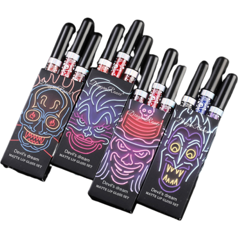 Three-Piece Lip Gloss Set – Mini Lip Gloss Trio, 2ml Each