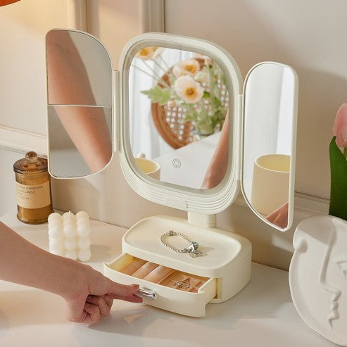 Double door LED Makeup Mirror - trendenvioshop