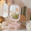 Double door LED Makeup Mirror