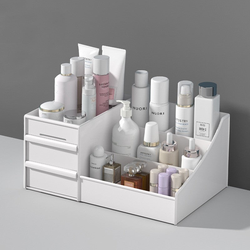 Drawer makeup storage box full view