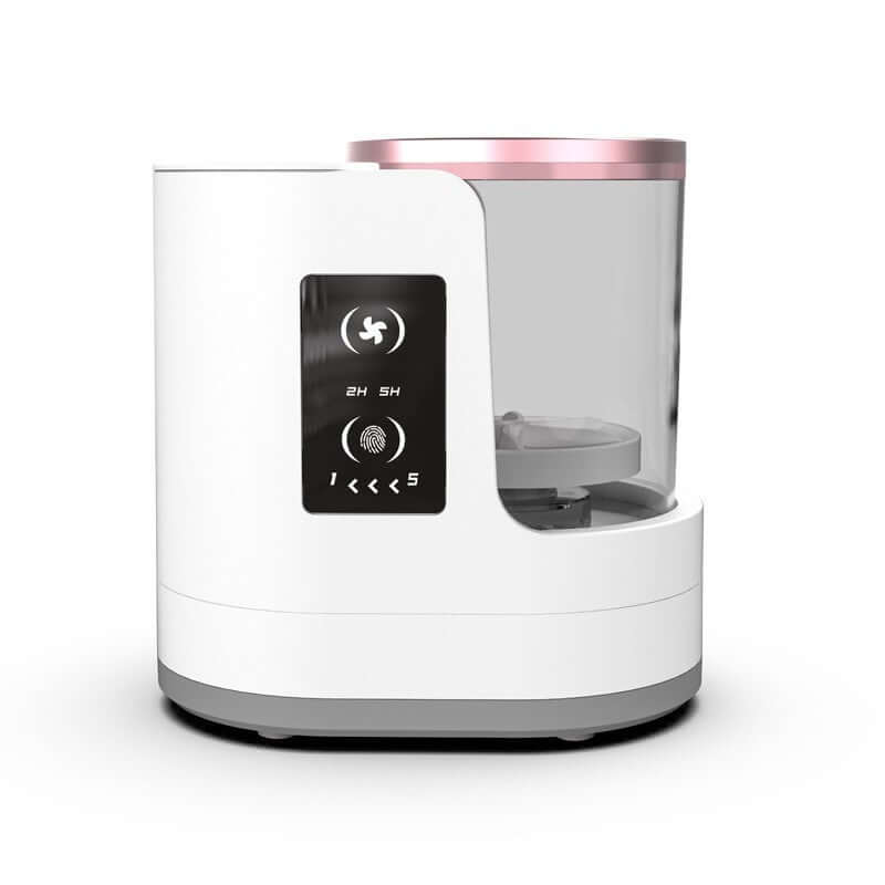 Automatic electric makeup brush cleaner for deep brush cleaning and quick drying