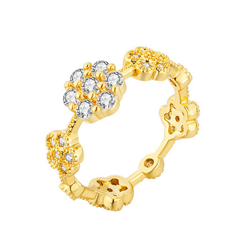 Super Flash Flower Ring