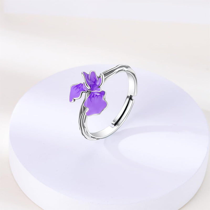 Butterfly Iris Tulip Ring