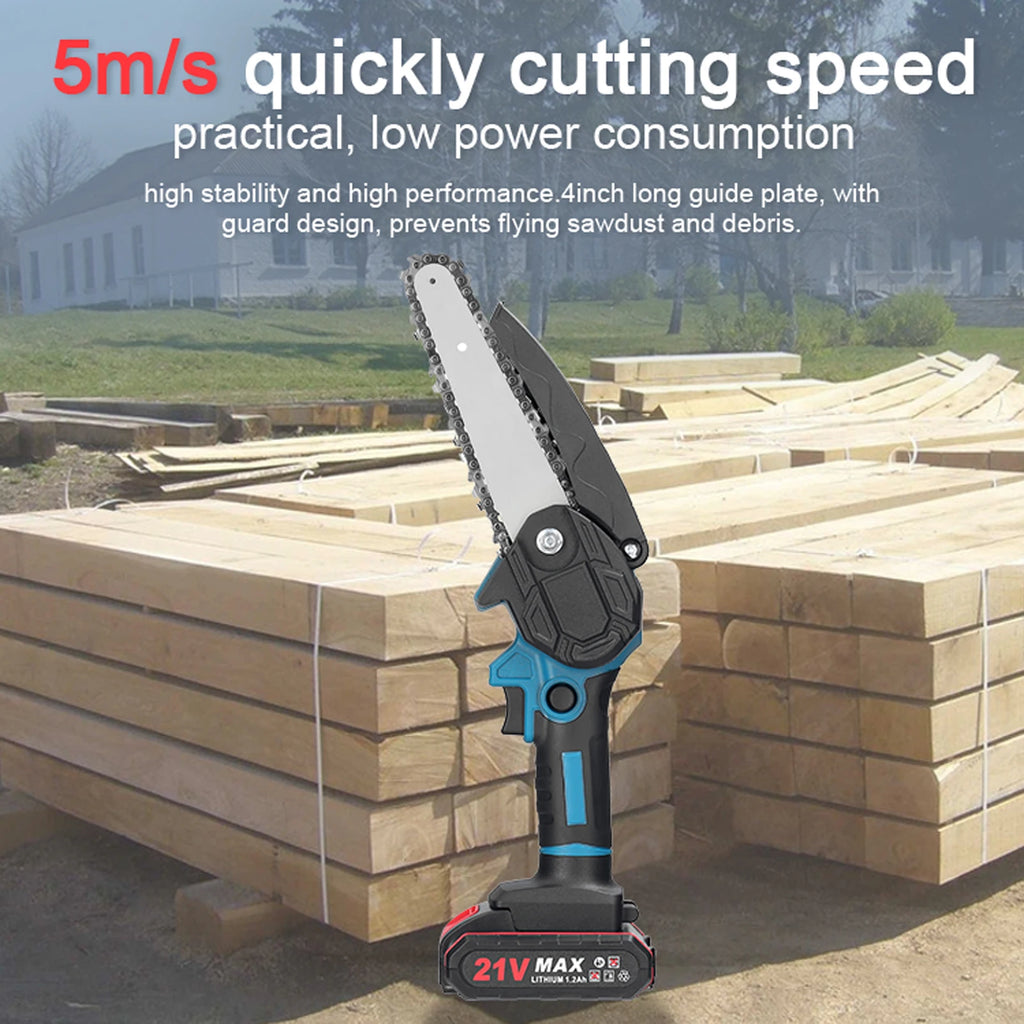 21V 6 inch Portable Electric Pruning Saw Wood