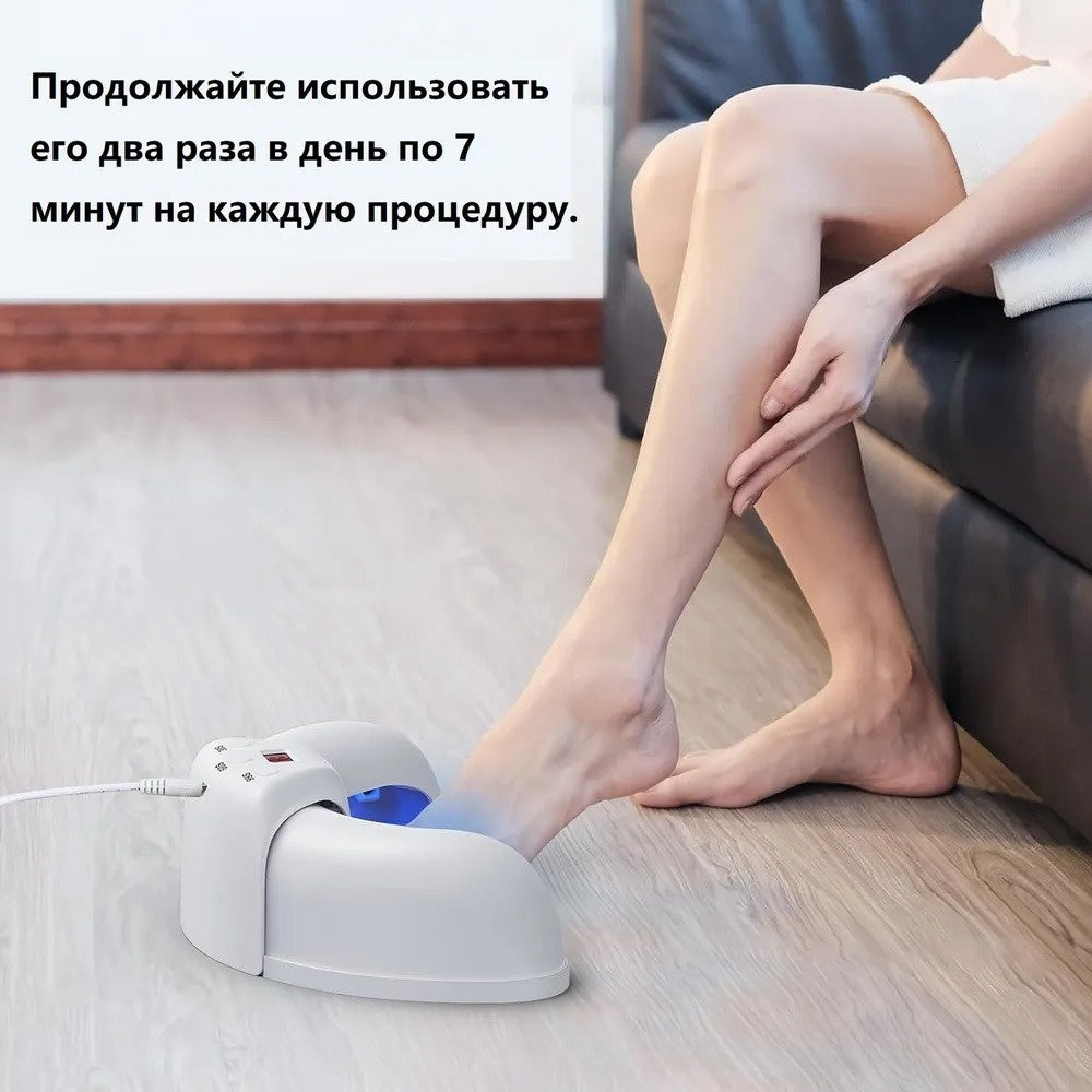 Crescent nail lamp for UV LED gel nail curing