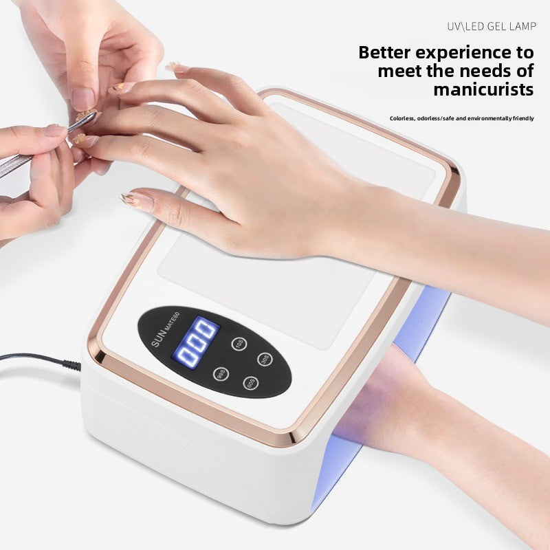 Hands nail light for professional UV LED gel nail curing