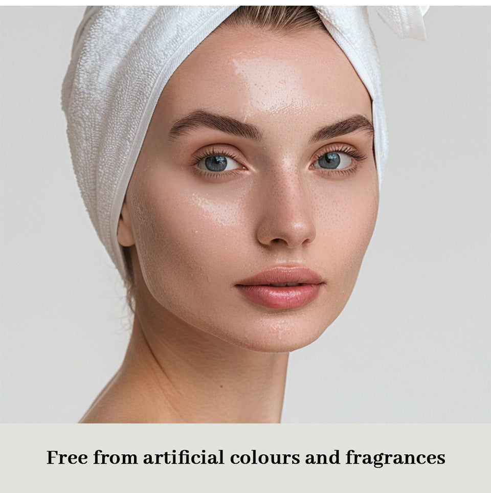 Fast-absorbing facial moisturizer for smooth skin texture