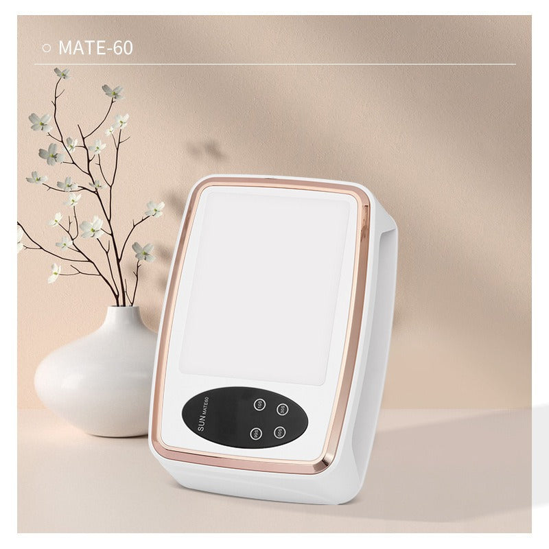 Portable nail light for fast gel nail polish drying