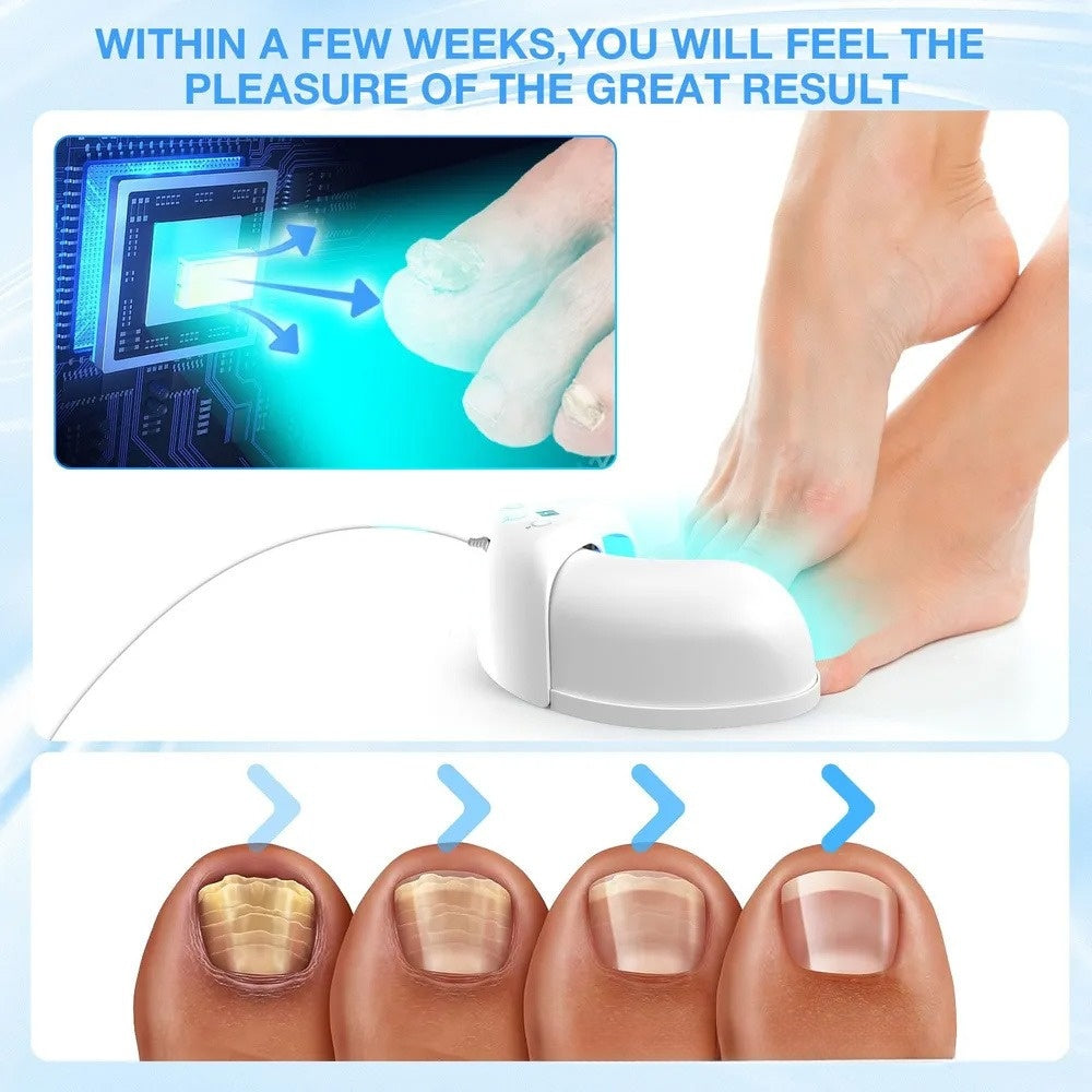 Modern crescent nail dryer for fast gel nail polish curing