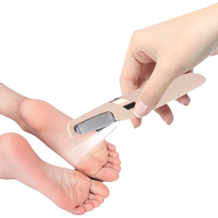 Lightweight foot care device for daily pedicure routines