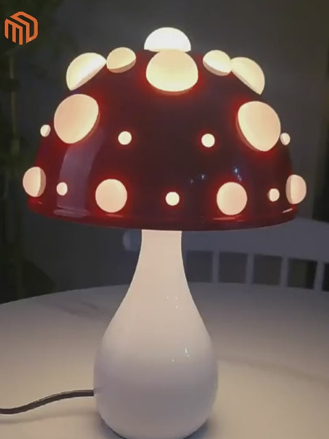 Mushroom Decorative Table Lamp Bedroom Atmosphere Night Light