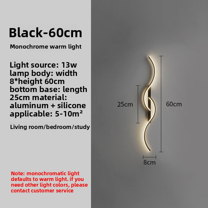 Modern minimalist bedside lamp