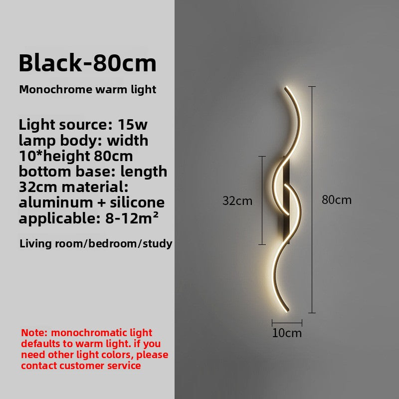 Modern minimalist bedside lamp