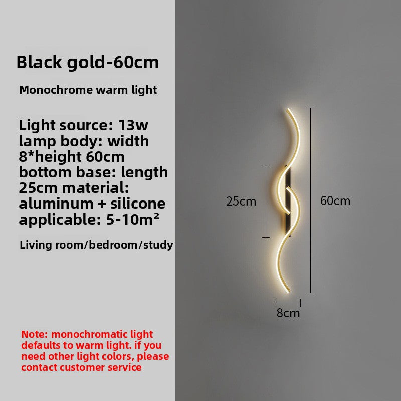 Modern minimalist bedside lamp