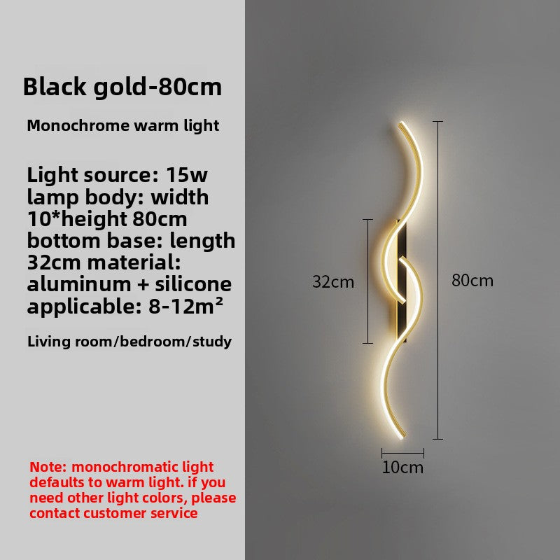 Modern minimalist bedside lamp