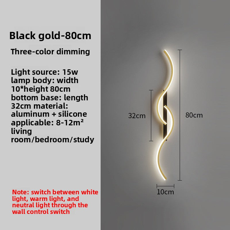 Modern minimalist bedside lamp