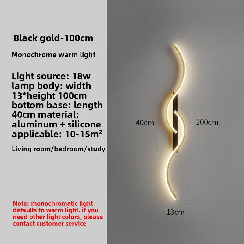 Modern minimalist bedside lamp