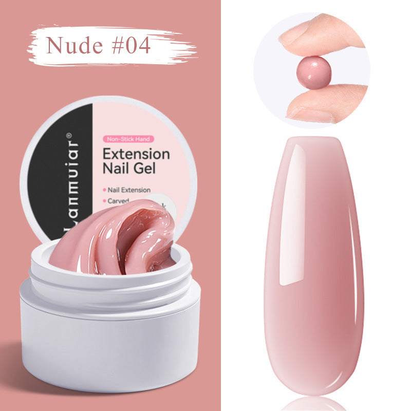 Professional nail glue for elegant and durable nail extensions