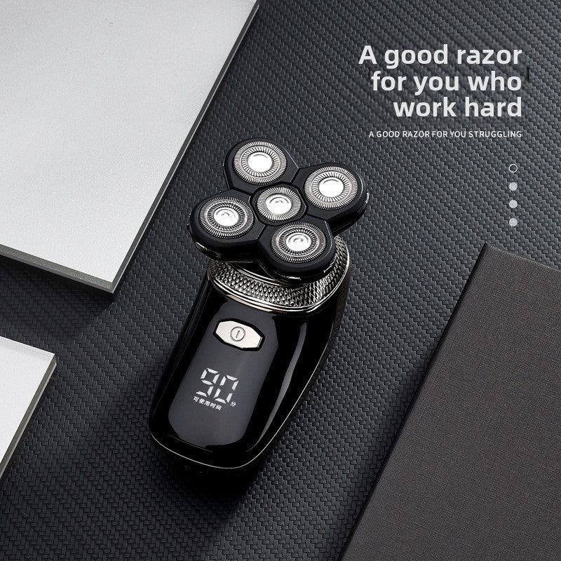 Lightweight rechargeable razor for clean and polished shaving results