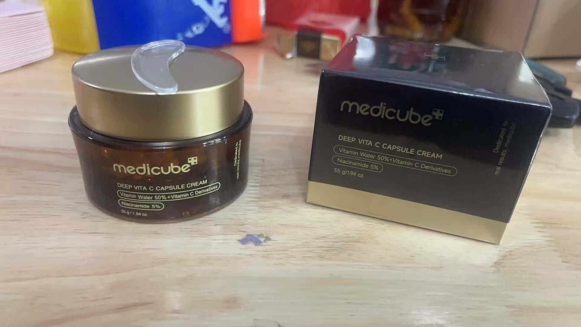 Beauty face cream designed for deep moisture and skin softness