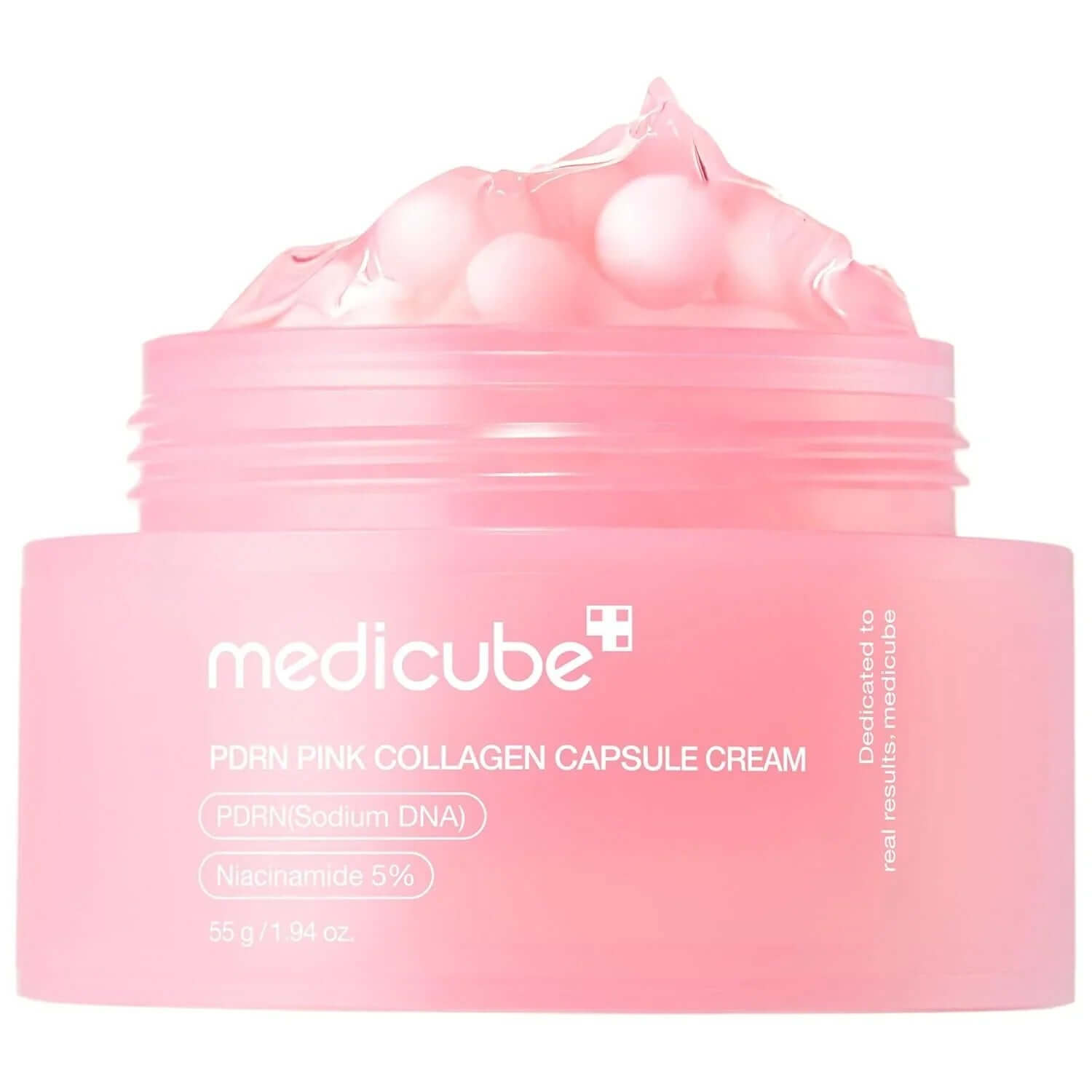 Facial moisturizing cream with capsule technology for healthy skin
