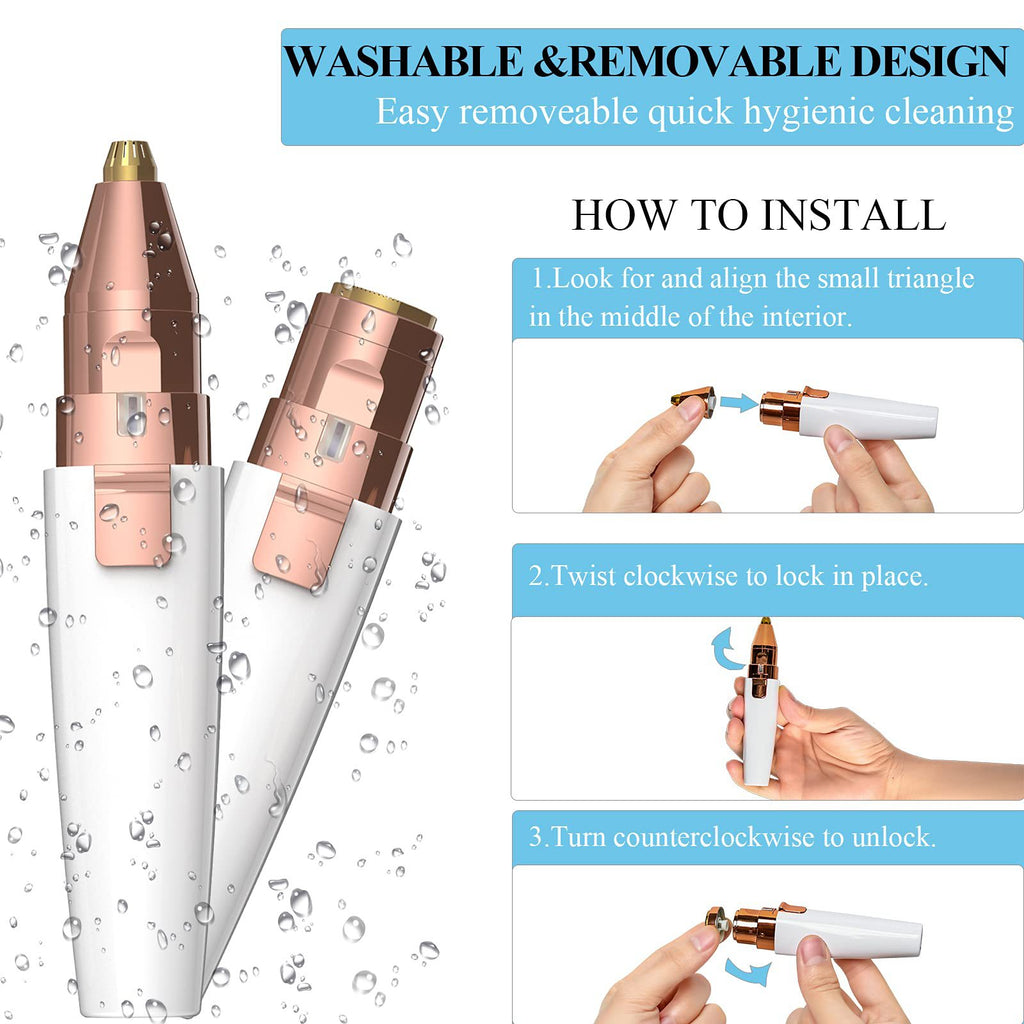 Women'S Two-In-One Eyebrow Trimming Instrument - trendenvioshop