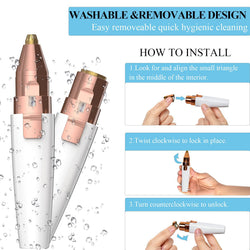 Women'S Two-In-One Eyebrow Trimming Instrument - trendenvioshop