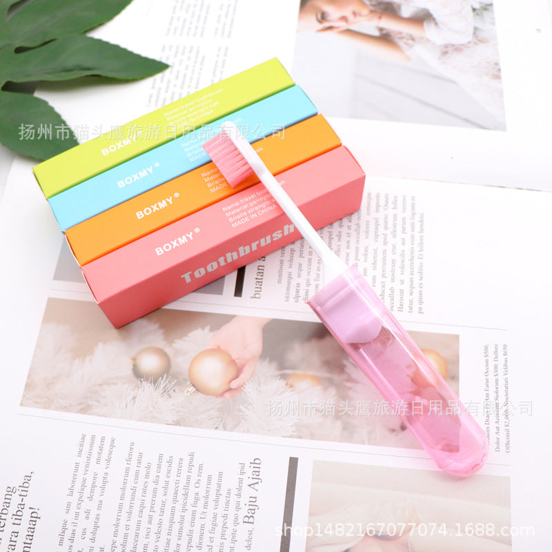 Portable Toothbrush---MOQ 6PCS