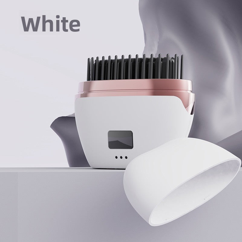 Mini Rechargeable Wireless Hair Straightening Comb - trendenvioshop
