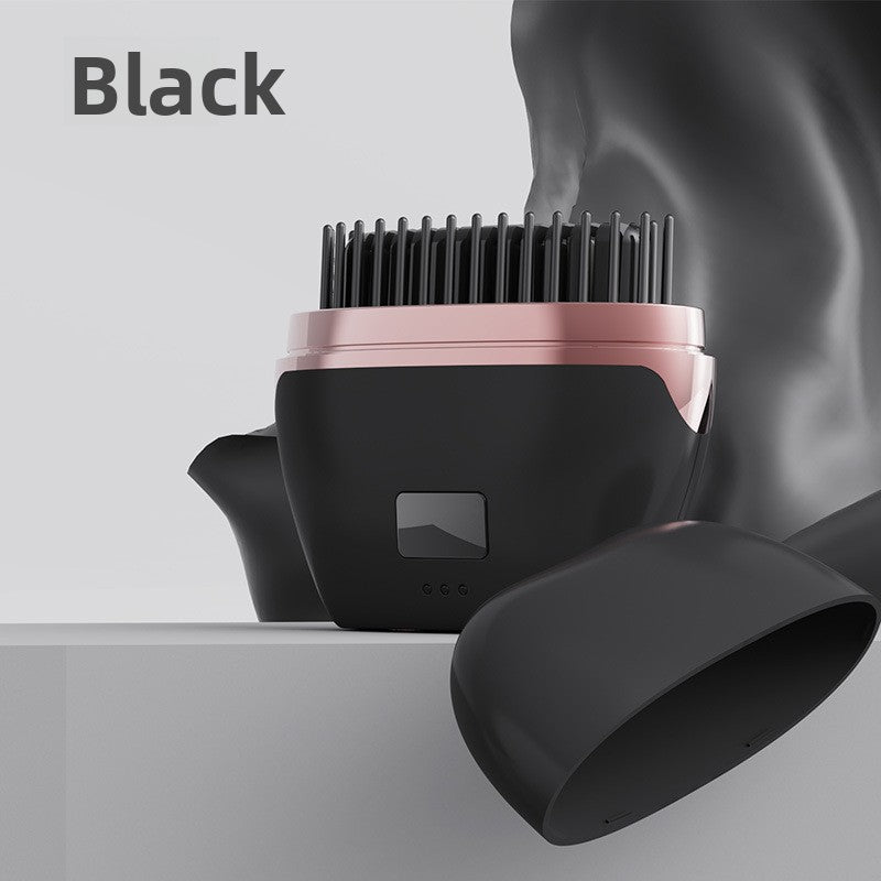 Mini Rechargeable Wireless Hair Straightening Comb - trendenvioshop