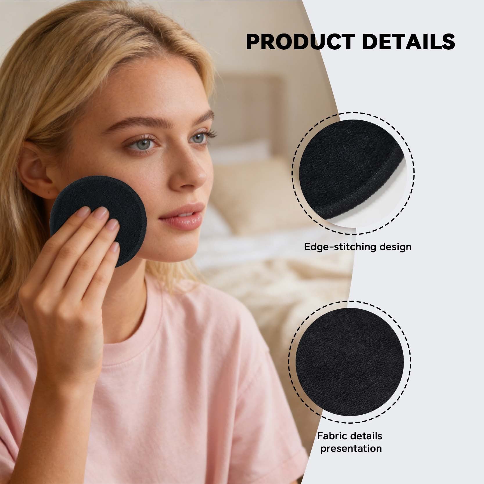 Makeup Remover Cotton Face Puff - trendenvioshop