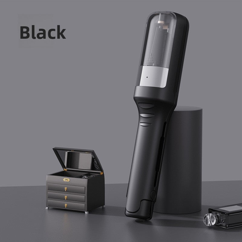 Portable hair styling brush suitable for home and travel use